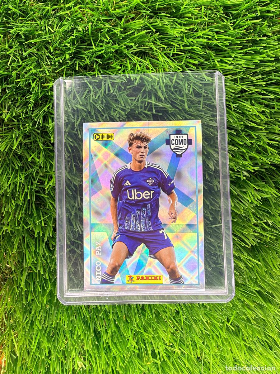 Cromos de f&uacute;tbol: N&ordm; 110 Nico Paz Especial Como Calcio 24 25