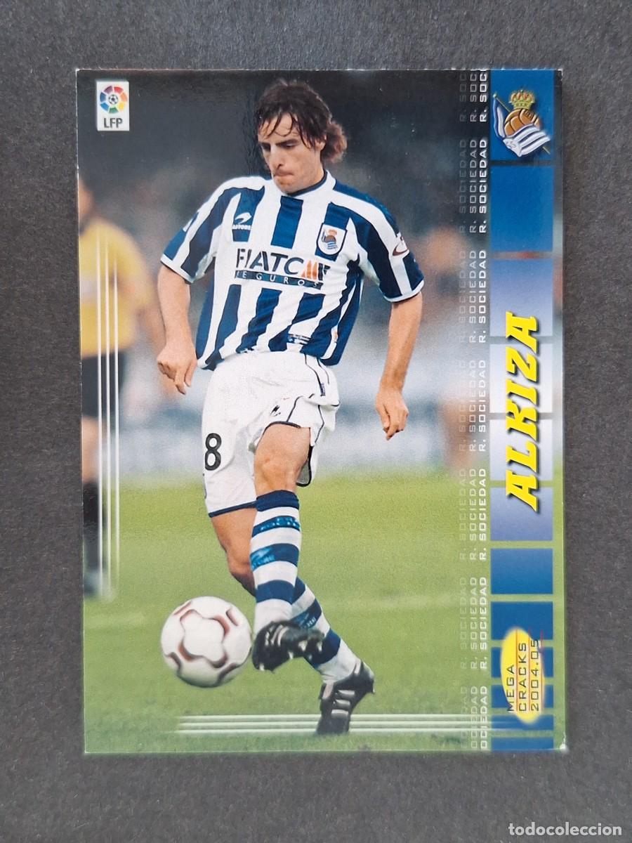 Cromos de f&uacute;tbol: L3 ALKIZA REAL SOCIEDAD 299 PANINI MEGACRACKS 2004 2005 04 05