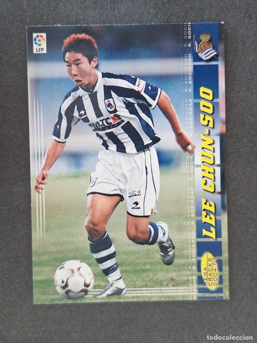 Cromos de f&uacute;tbol: L3 LEE CHUN-SOO REAL SOCIEDAD 303 PANINI MEGACRACKS 2004 2005 04 05