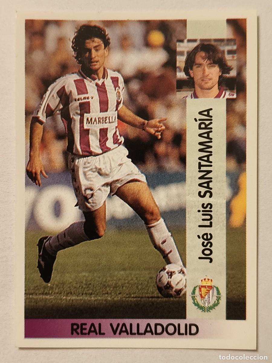 Cromos de f&uacute;tbol: #243 SANTAMARIA (REAL VALLADOLID) LIGA 96/97 PANINI