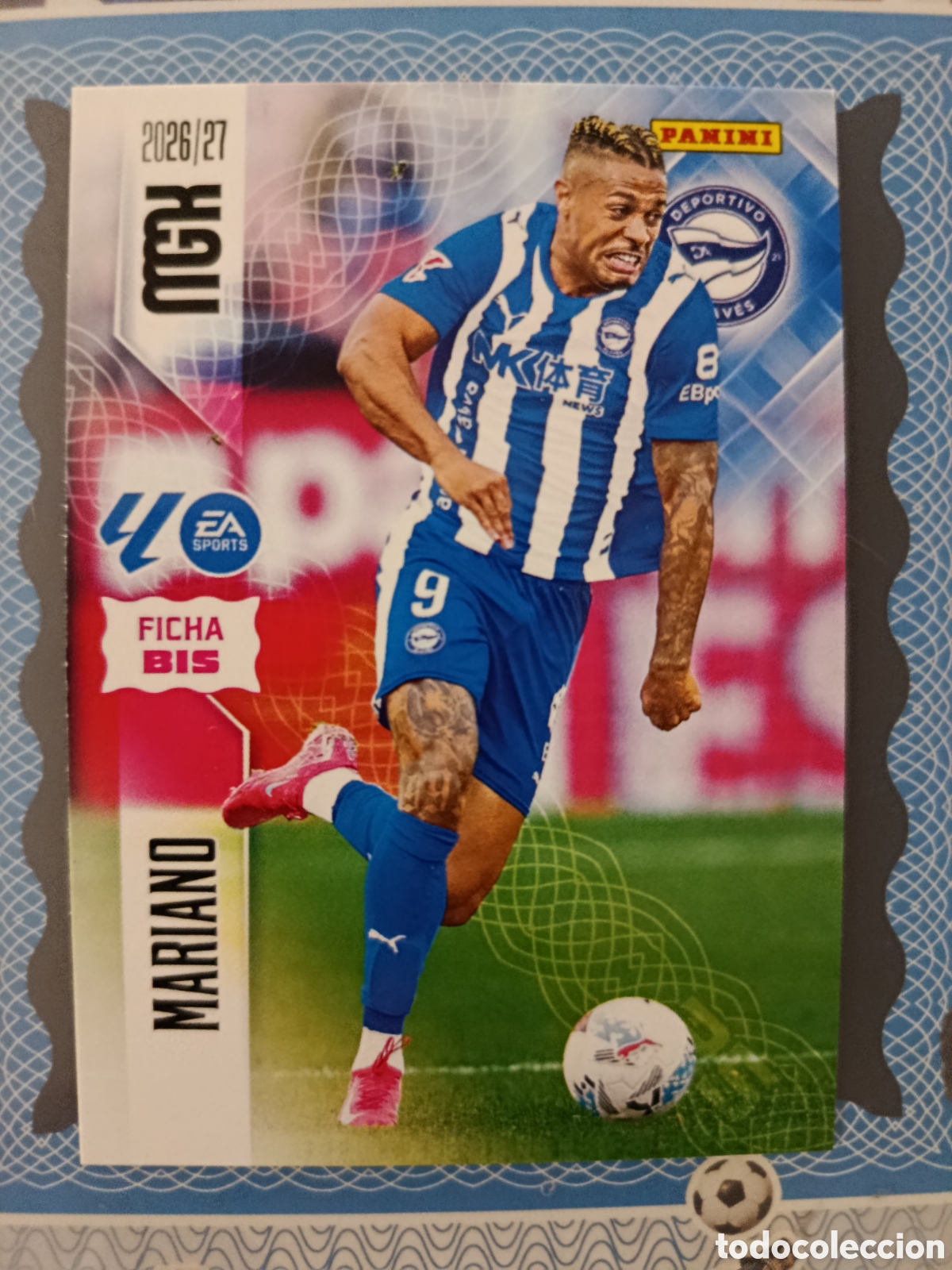 Cromos de f&uacute;tbol: MEGACRACKS 2026 2027 - PANINI - N⁰ 34 BIS MARIANO DEPORTIVO ALAVES