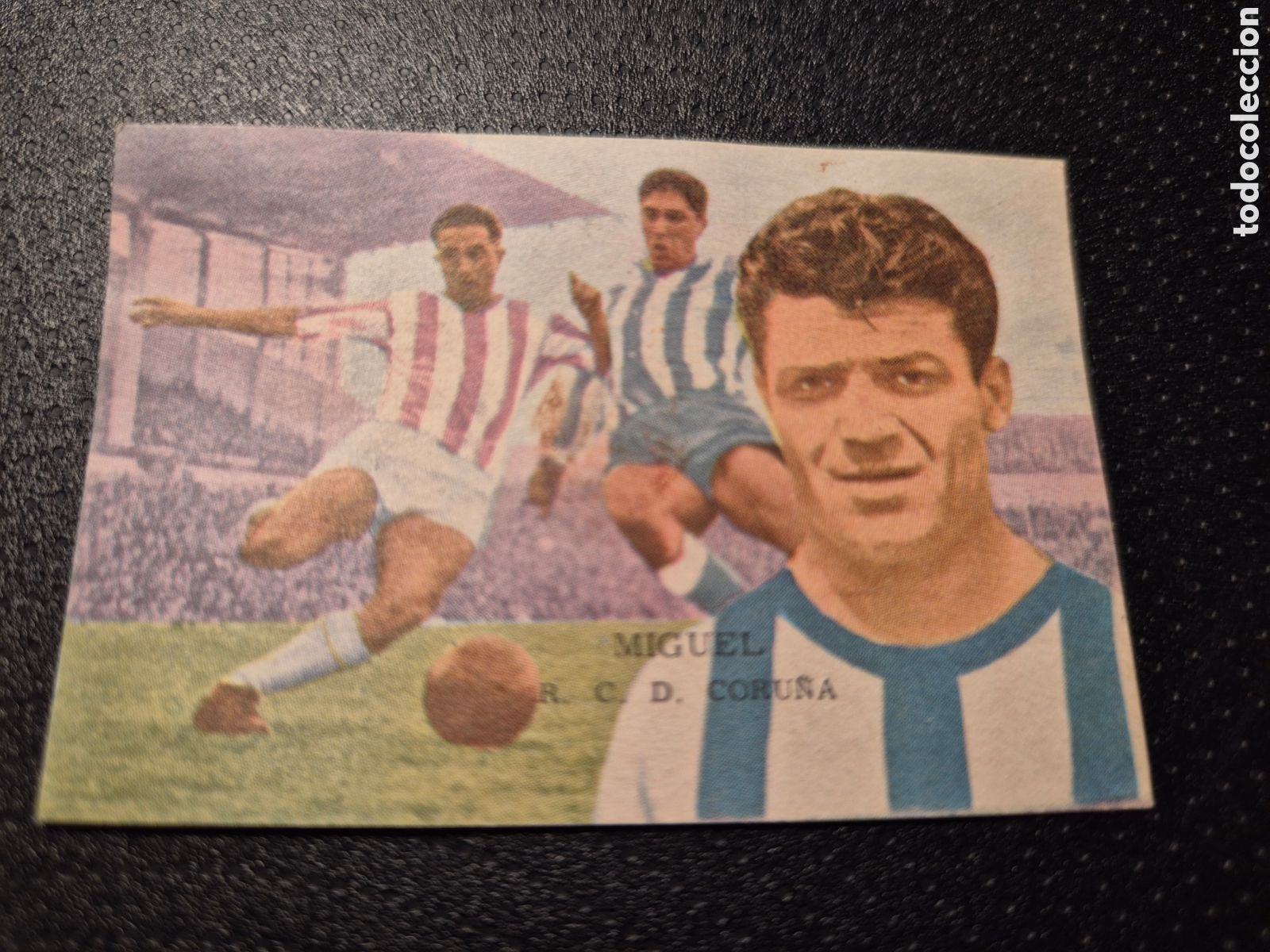 Cromos de f&uacute;tbol: MIGUEL CORU&Ntilde;A LIGA 1962 1963 62 63 DISGRA FHER