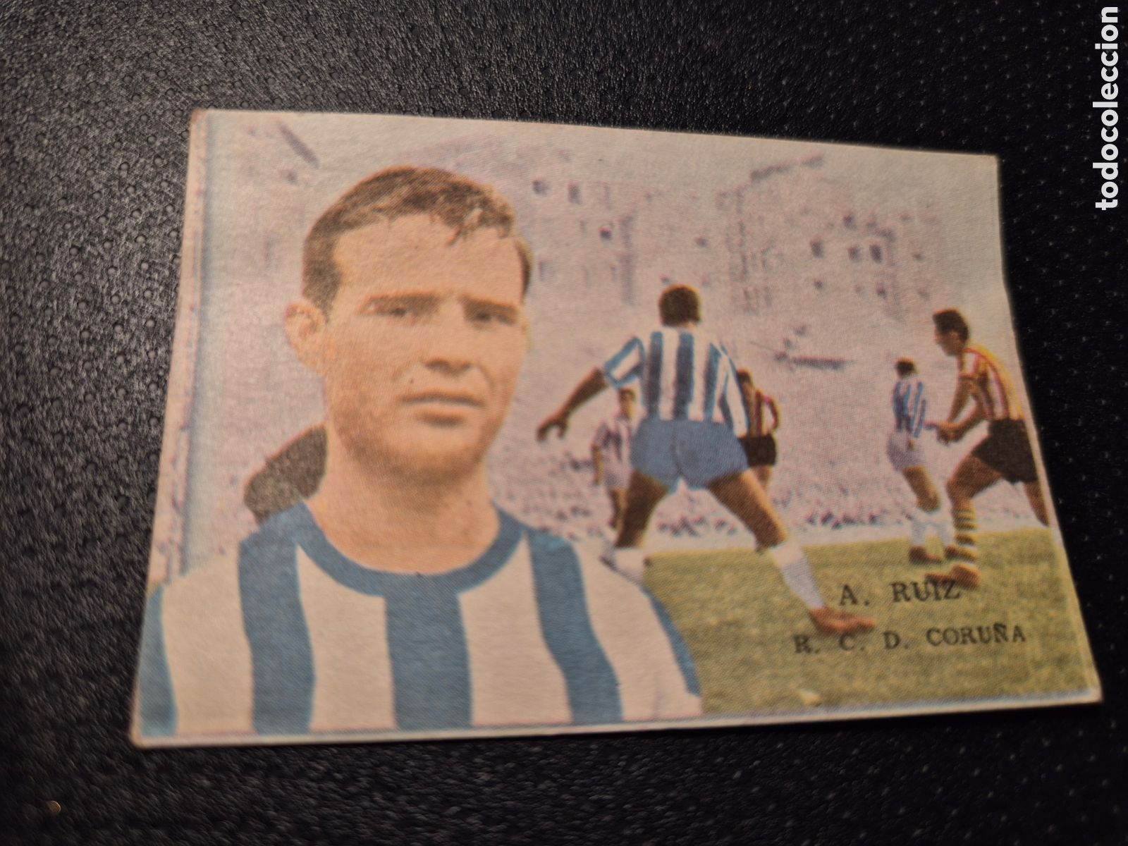 Cromos de f&uacute;tbol: A RUIZ CORU&Ntilde;A LIGA 1962 1963 62 63 DISGRA FHER