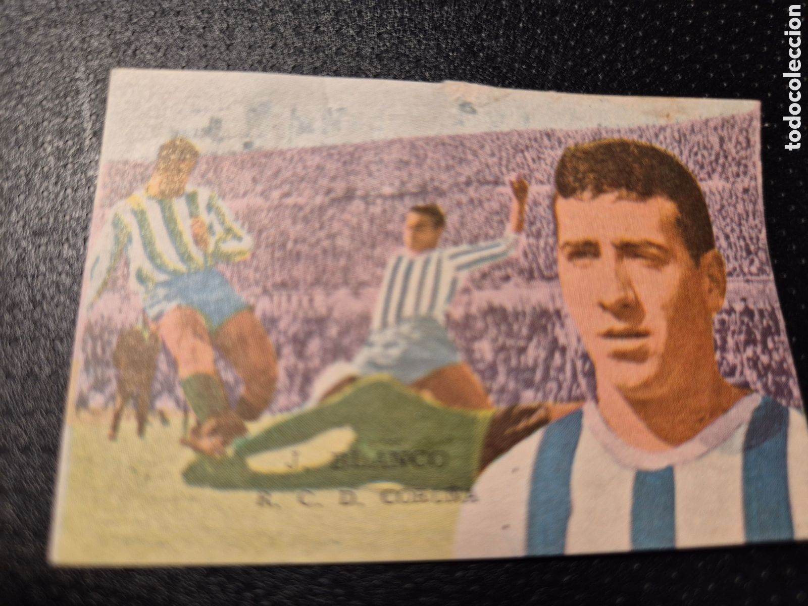 Cromos de f&uacute;tbol: J BLANCO CORU&Ntilde;A LIGA 1962 1963 62 63 DISGRA FHER