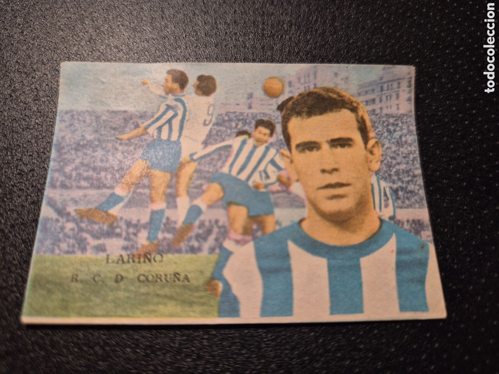 Cromos de f&uacute;tbol: LARI&Ntilde;O CORU&Ntilde;A LIGA 1962 1963 62 63 DISGRA FHER