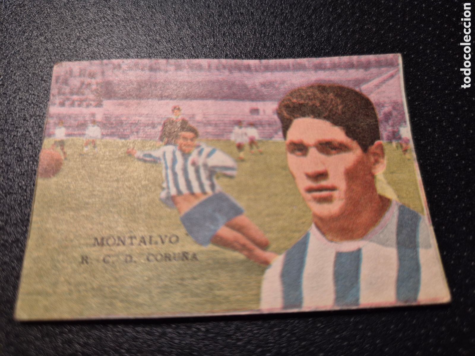 Cromos de f&uacute;tbol: MONTALVO CORU&Ntilde;A LIGA 1962 1963 62 63 DISGRA FHER