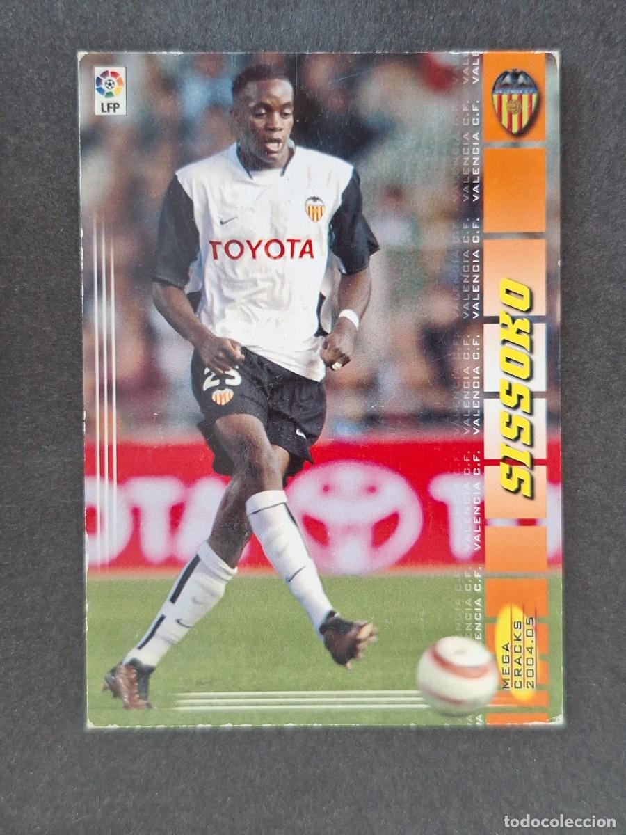 Cromos de f&uacute;tbol: L3 SISSOKO VALENCIA C. F. 317 PANINI MEGACRACKS 2004 2005 04 05