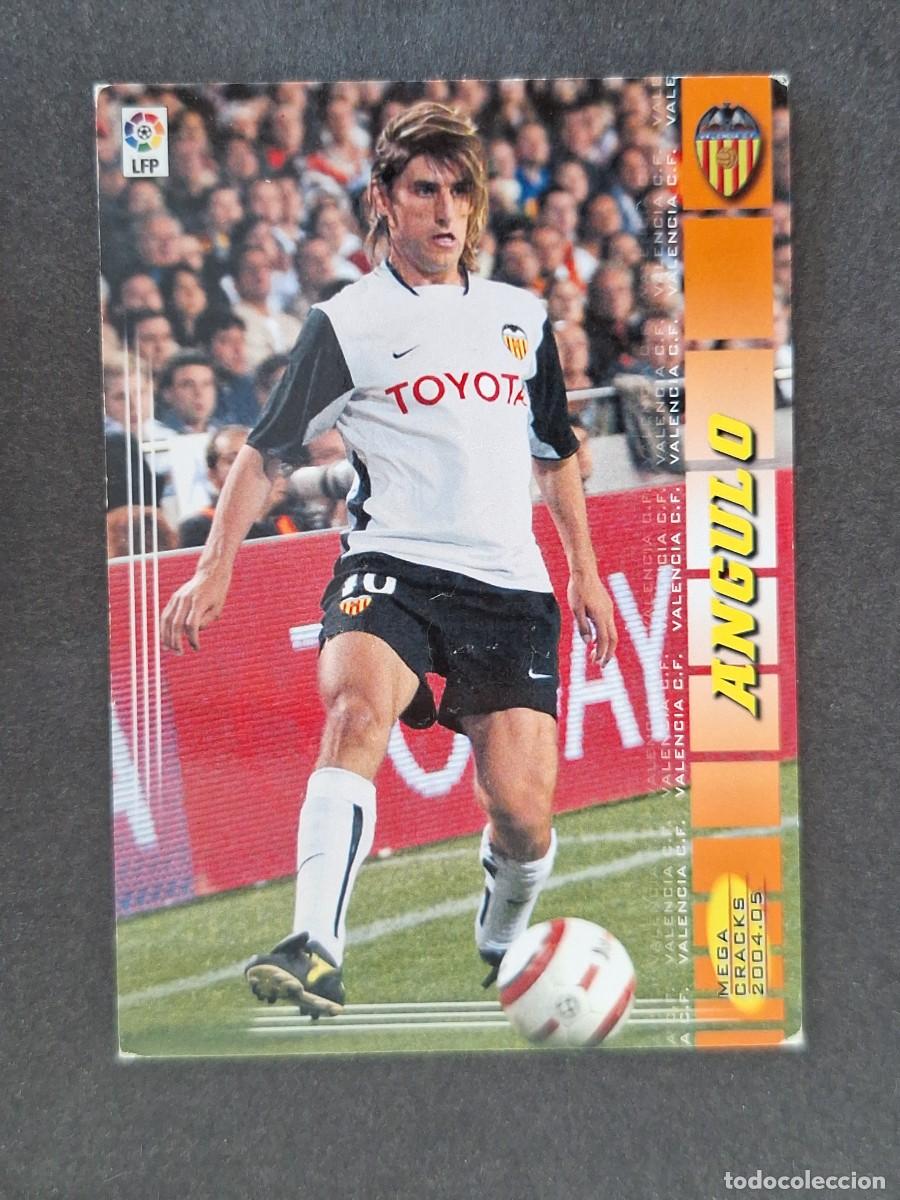 Cromos de f&uacute;tbol: L3 ANGULO VALENCIA C. F. 319 PANINI MEGACRACKS 2004 2005 04 05