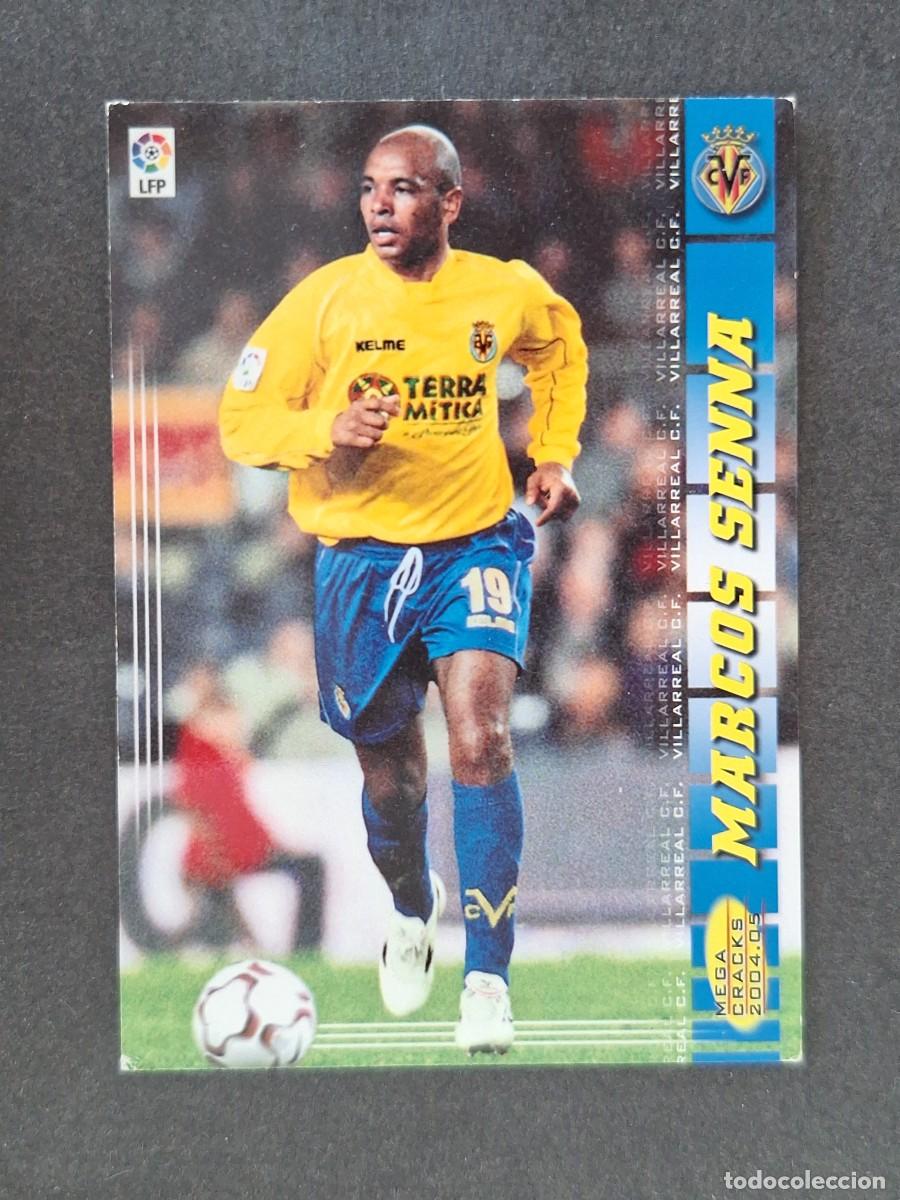Cromos de f&uacute;tbol: L3 MARCOS SENNA VILLARREAL C. F. 335 PANINI MEGACRACKS 2004 2005 04 05