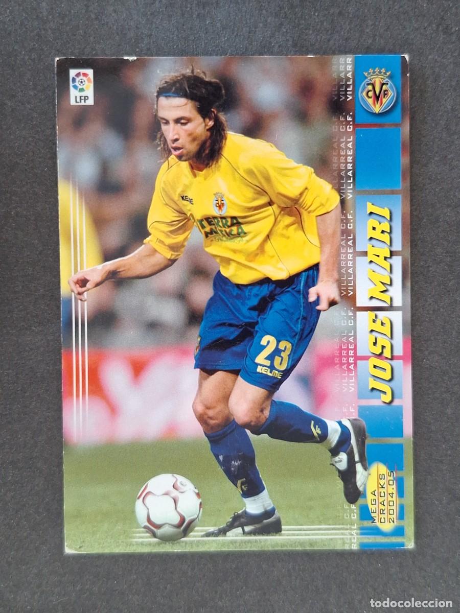 Cromos de f&uacute;tbol: L3 JOSE MARI VILLARREAL C. F. 340 PANINI MEGACRACKS 2004 2005 04 05