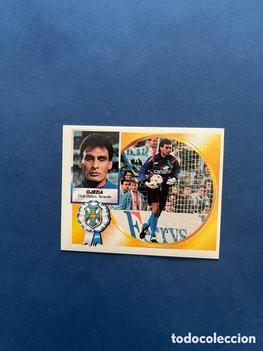 Cromos de f&uacute;tbol: Ojeda Tenerife Este 1994-95 ( coloca ) sin pegar .