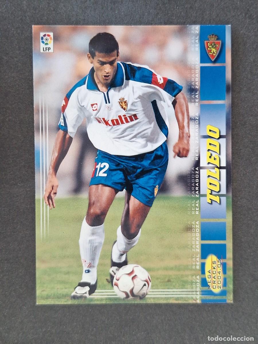 Cromos de f&uacute;tbol: L3 TOLEDO REAL ZARAGOZA 348 PANINI MEGACRACKS 2004 2005 04 05