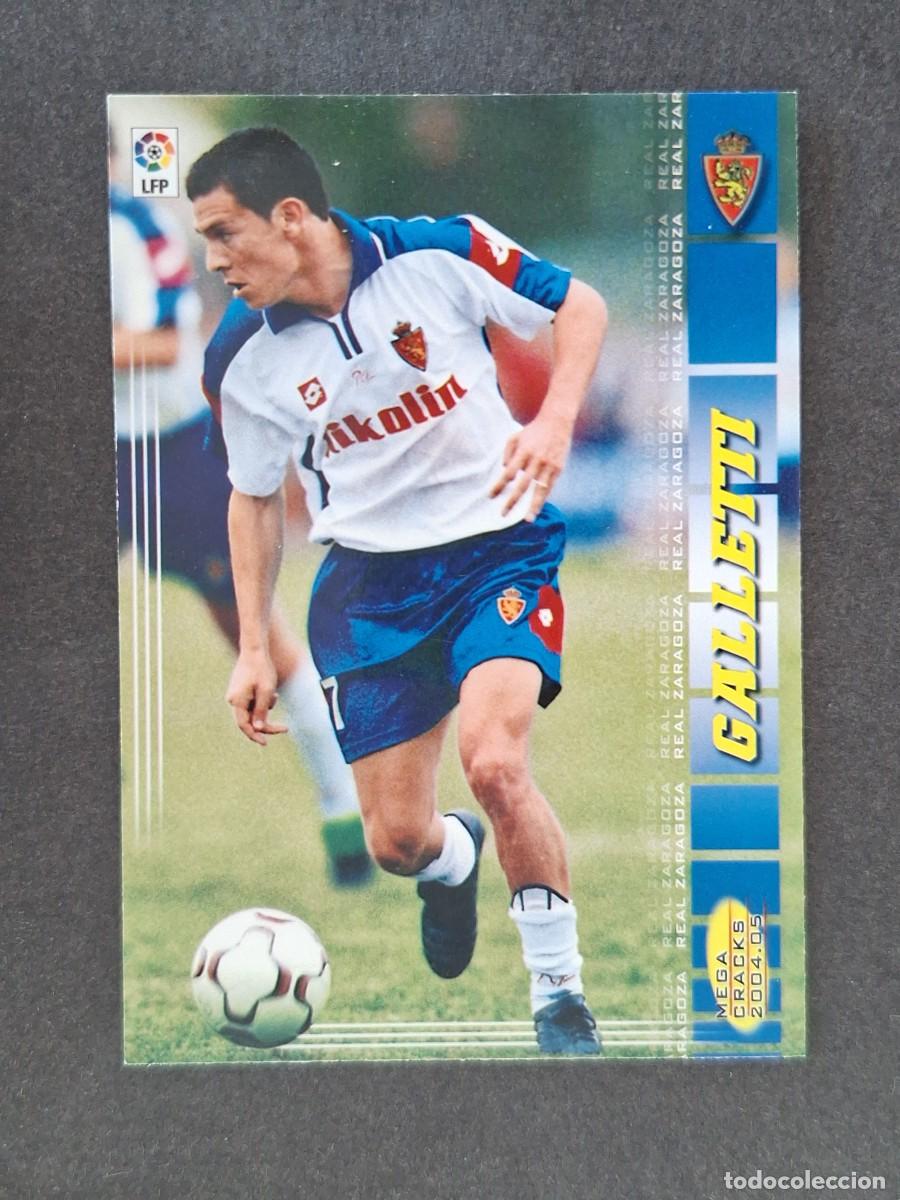 Fu&szlig;ball-Sticker: L3 GALLETTI REAL ZARAGOZA 356 PANINI MEGACRACKS 2004 2005 04 05