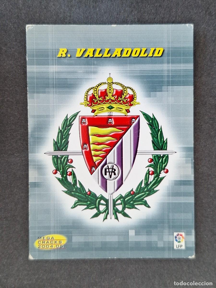 Cromos de Futebol: L3 ESCUDO REAL VALLADOLID 2&ordf; SEGUNDA DIVISION 415 PANINI MEGACRACKS 2004 2005 04 05