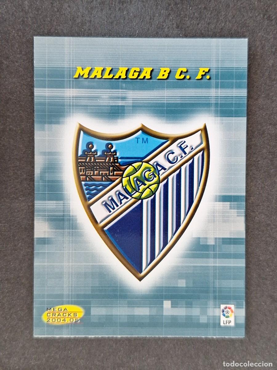 Fu&szlig;ball-Sticker: L3 ESCUDO MALAGA B C. F. 2&ordf; SEGUNDA DIVISION 429 PANINI MEGACRACKS 2004 2005 04 05