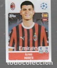 Cromos de f&uacute;tbol: CROMO DE CHAMPIONS LEAGUE DE TOPPS SEASON 2024 /25 N&ordm; 39 INTER &Aacute;LVARO MORATA
