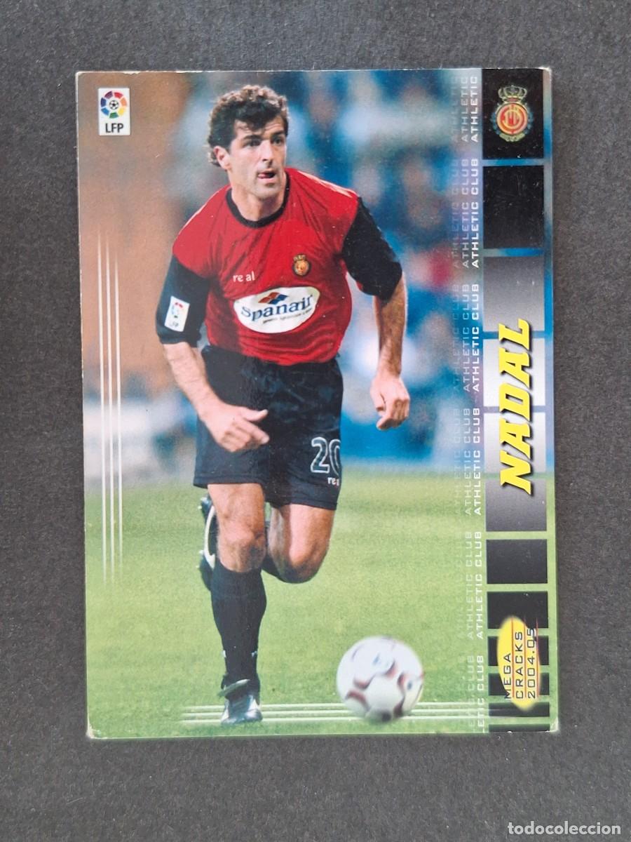 Cromos de f&uacute;tbol: L3 NADAL R. C. D. MALLORCA ERROR 203 PANINI MEGACRACKS 2004 2005 04 05