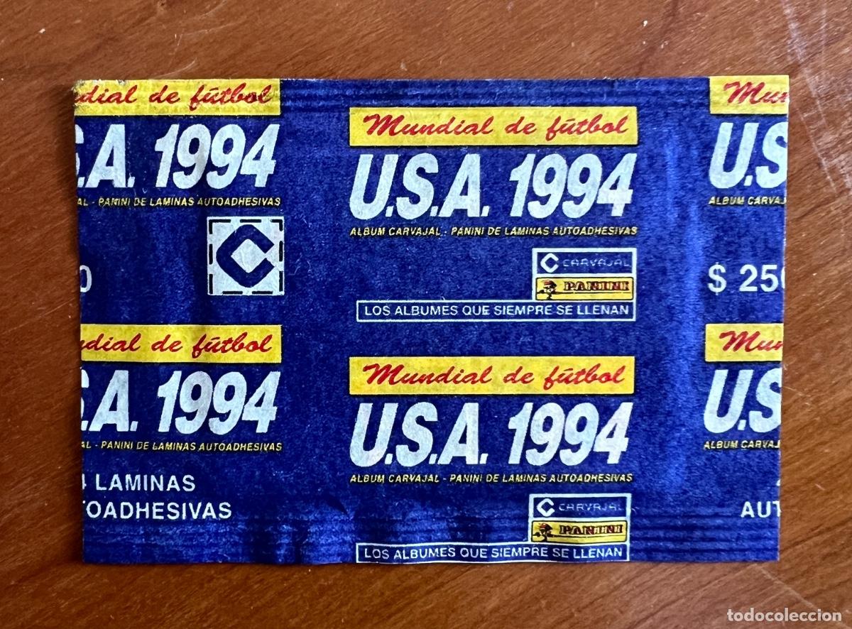 Cromos de f&uacute;tbol: Sobre cromos usa 94 caravajal colombia panini