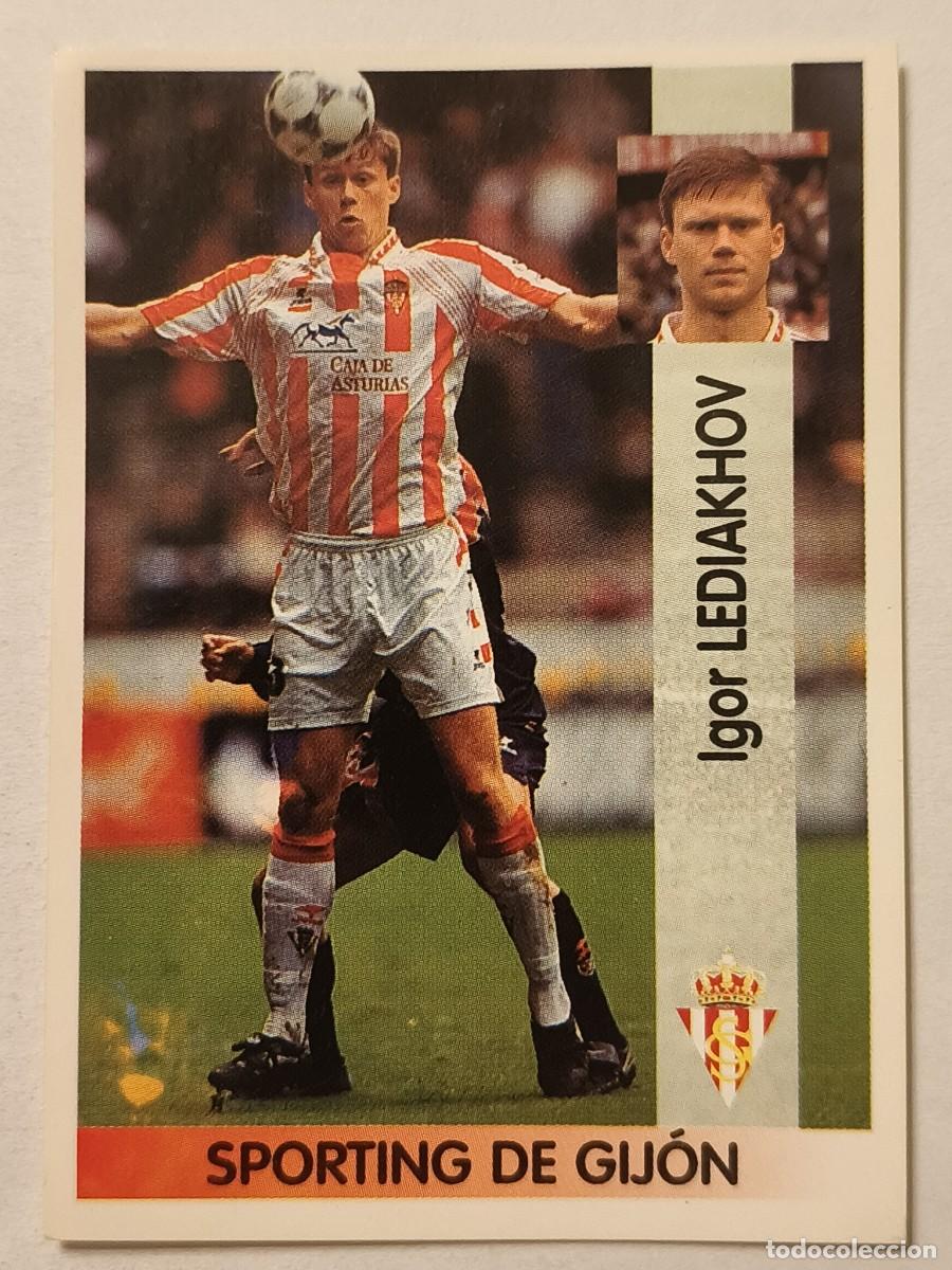Cromos de f&uacute;tbol: #284 LEDIAKHOV (SPORTING GIJON) LIGA 96/97 PANINI