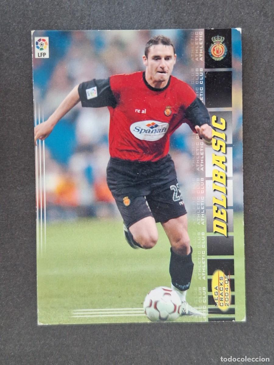 Cromos de f&uacute;tbol: L3 DELIBASIC R. C. D. MALLORCA ERROR 216 PANINI MEGACRACKS 2004 2005 04 05