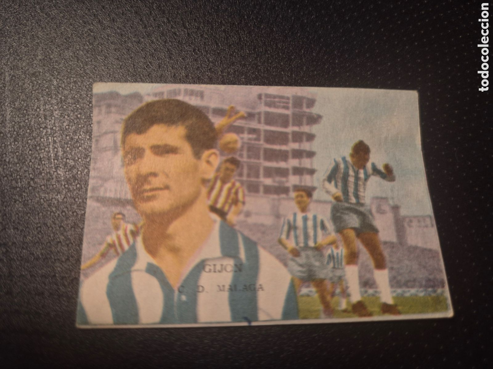 Cromos de f&uacute;tbol: GIJON MALAGA LIGA 1962 1963 62 63 DISGRA FHER