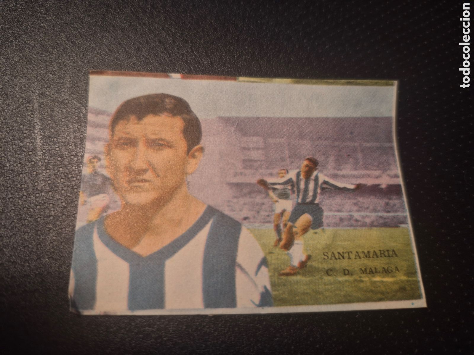 Cromos de f&uacute;tbol: SANTAMARIA MALAGA LIGA 1962 1963 62 63 DISGRA FHER