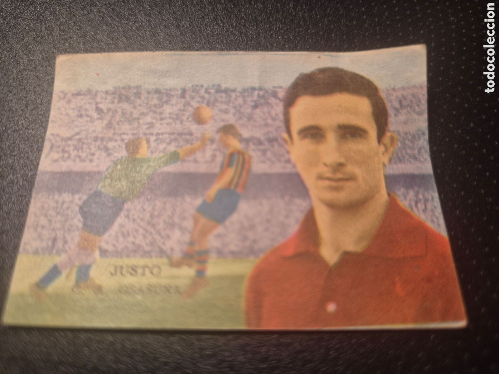 Cartes &agrave; collectionner de Football: JUSTO OSASUNA LIGA 1962 1963 62 63 DISGRA FHER