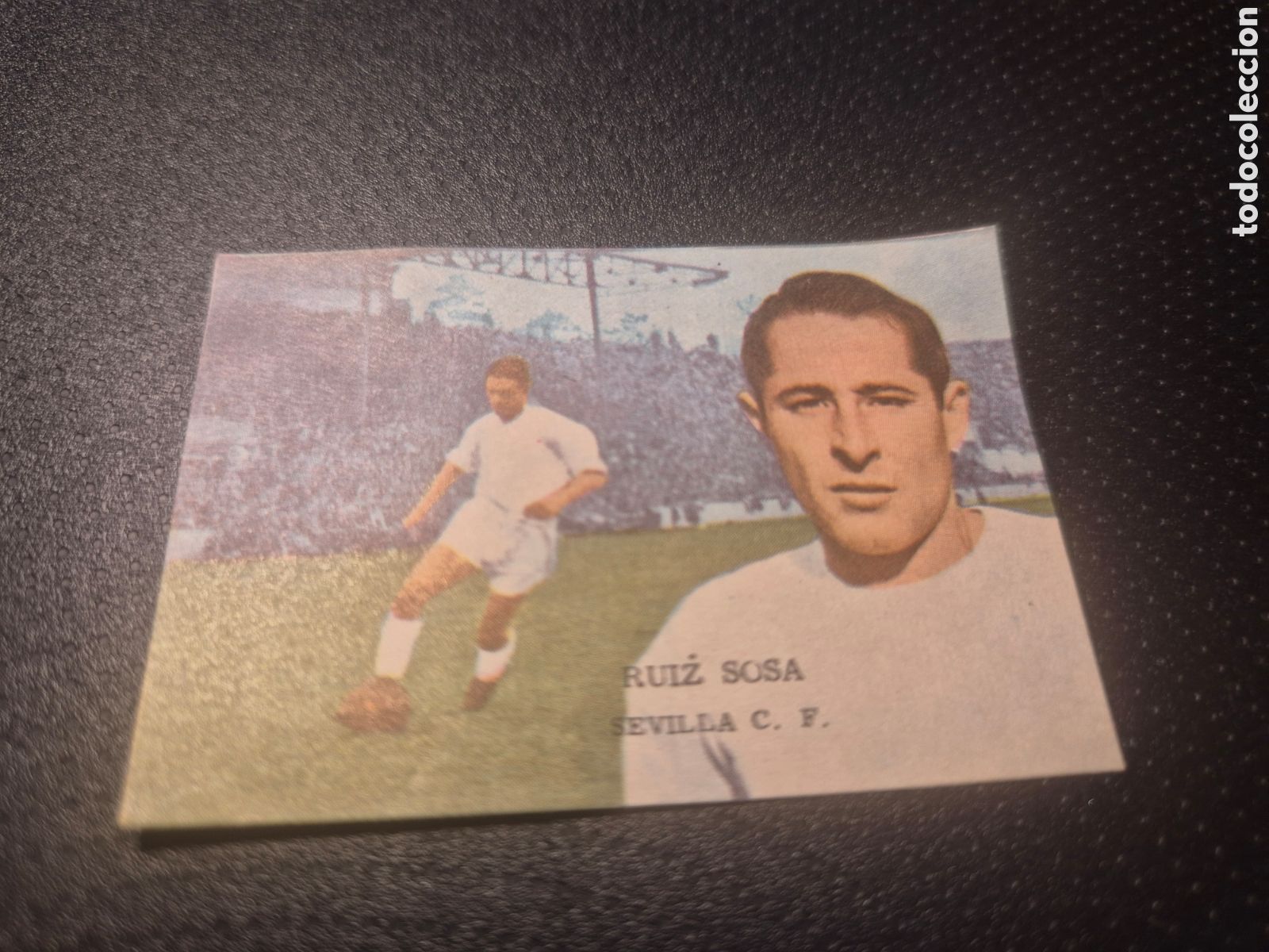 Cartes &agrave; collectionner de Football: RUIZ SOSA SEVILLA LIGA 1962 1963 62 63 DISGRA FHER
