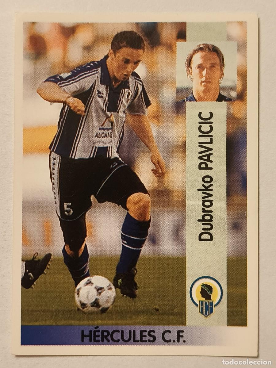 Cromos de f&uacute;tbol: #291 PAVLICIC (HERCULES C.F.) LIGA 96/97 PANINI