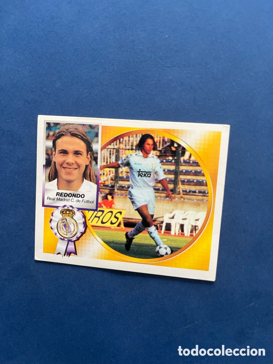Cromos de f&uacute;tbol: Redondo Real Madrid Este 1994-95 sin pegar .