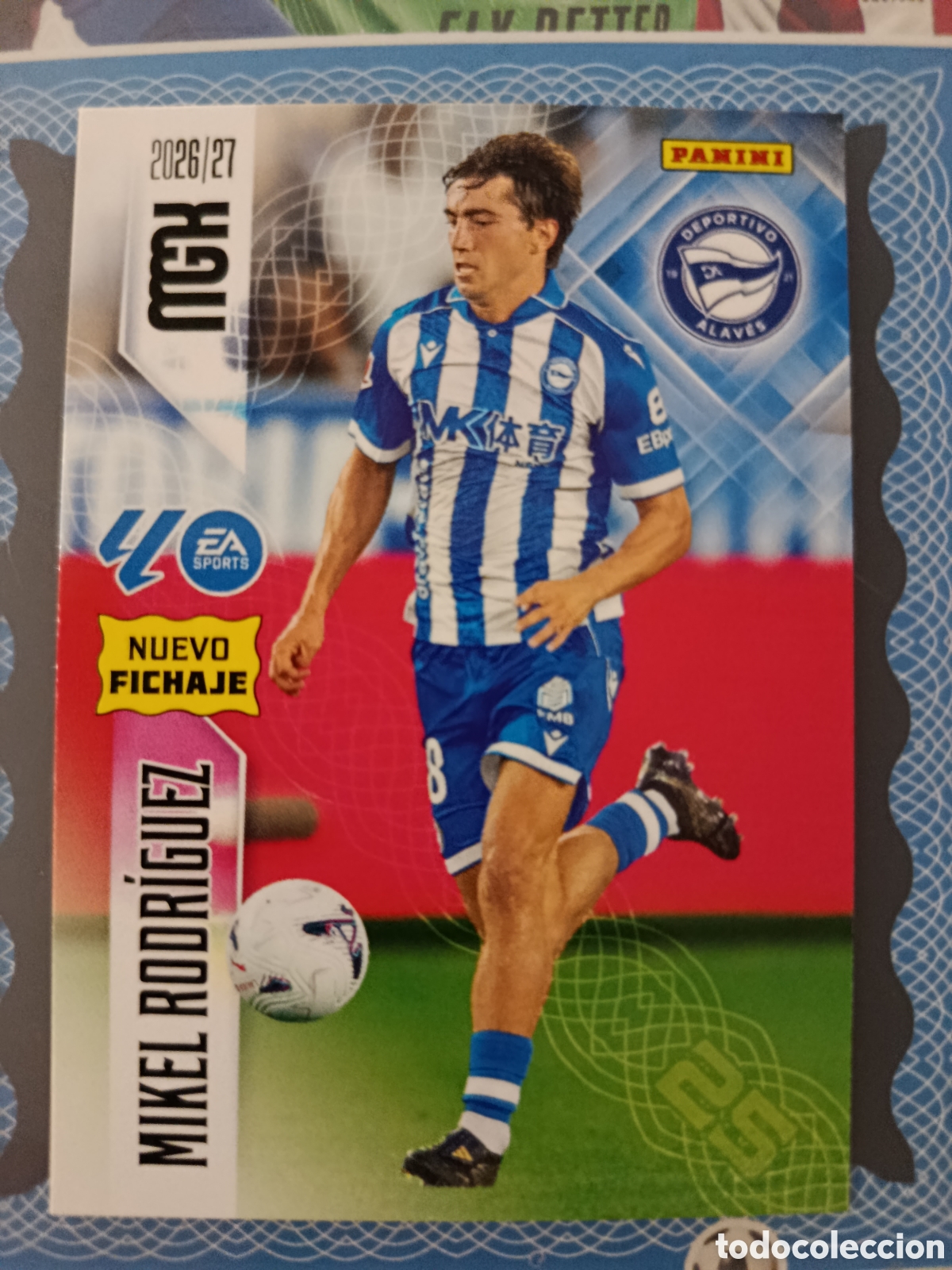 Cromos de f&uacute;tbol: MEGACRACKS 2026 2027 26 27 - PANINI - N&ordm; 456 MIKEL RODR&Iacute;GUEZ DEPORTIVO DE LA CORU&Ntilde;A