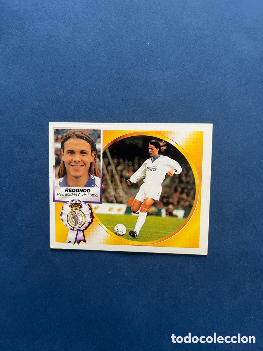 Figurine di Calcio: Redondo Real Madrid Este 1994-95 sin pegar .