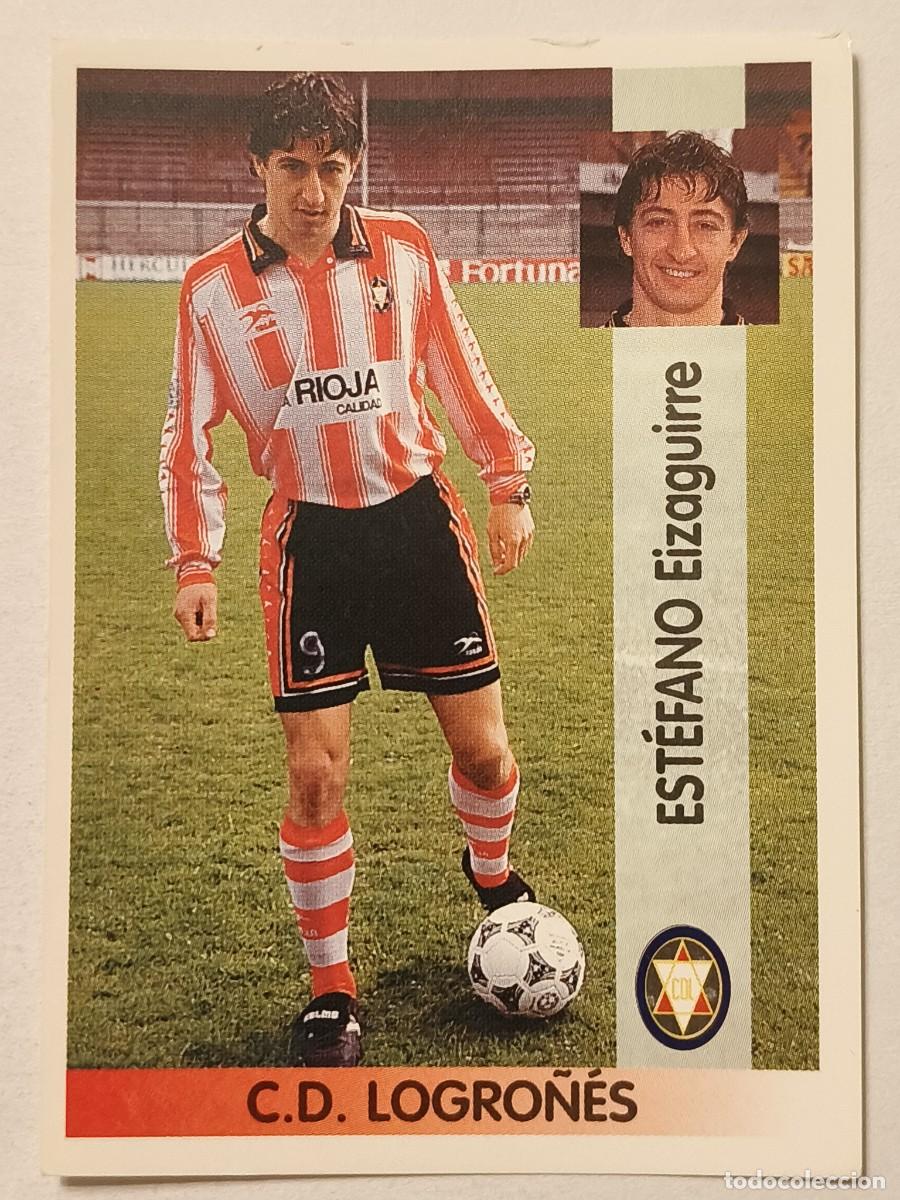 Cromos de f&uacute;tbol: #311 ESTEFANO (C.D. LOGRO&Ntilde;ES) LIGA 96/97 PANINI