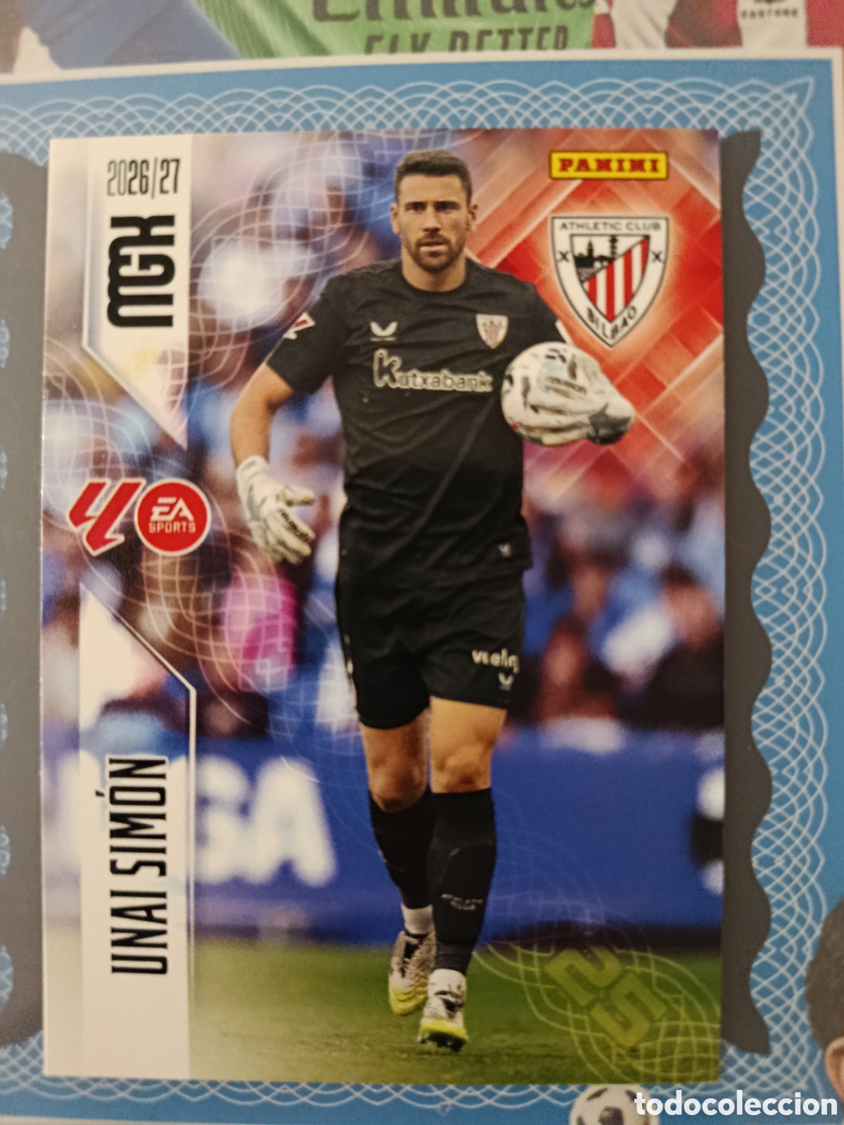 Cromos de f&uacute;tbol: MEGACRACKS 2026 2027 26 27 - PANINI - N&ordm; 38 UNAI SIMON ATHLETIC CLUB DE BILBAO