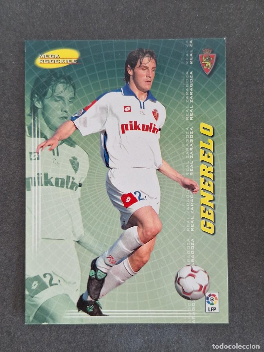 Cromos de f&uacute;tbol: L3 GENERELO REAL ZARAGOZA MEGA ROOCKIES 412 PANINI MEGACRACKS 2004 2005 04 05