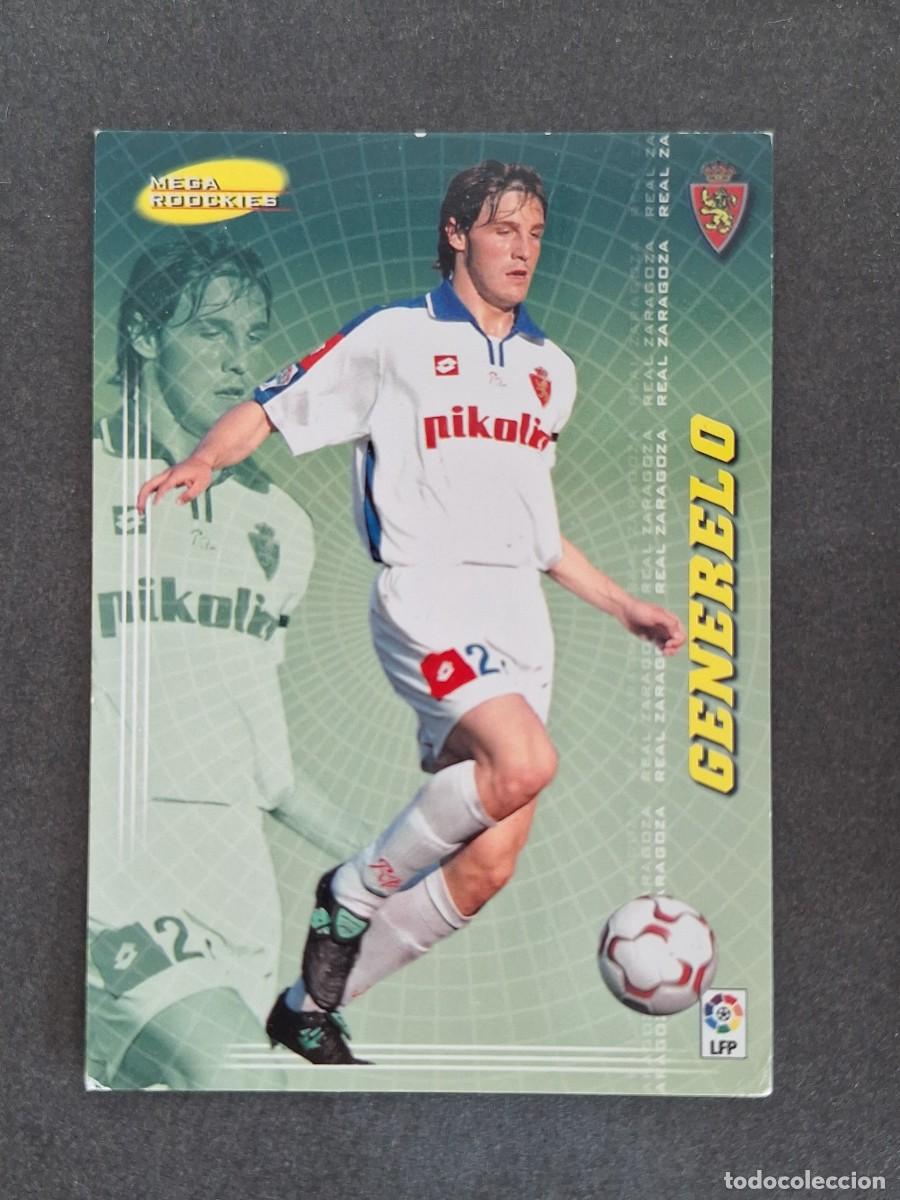 Football Stickers: L3 GENERELO REAL ZARAGOZA MEGA ROOCKIES 412 PANINI MEGACRACKS 2004 2005 04 05