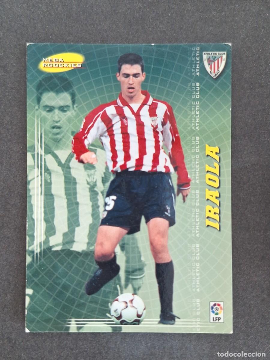 Cromos de f&uacute;tbol: L3 IRAOLA ATHLETIC CLUB DE BILBAO MEGA ROOCKIES 413 PANINI MEGACRACKS 2004 2005 04 05