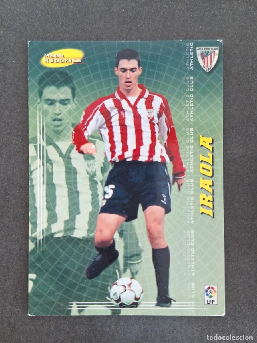 Cromos de f&uacute;tbol: L3 IRAOLA ATHLETIC CLUB DE BILBAO MEGA ROOCKIES 413 PANINI MEGACRACKS 2004 2005 04 05