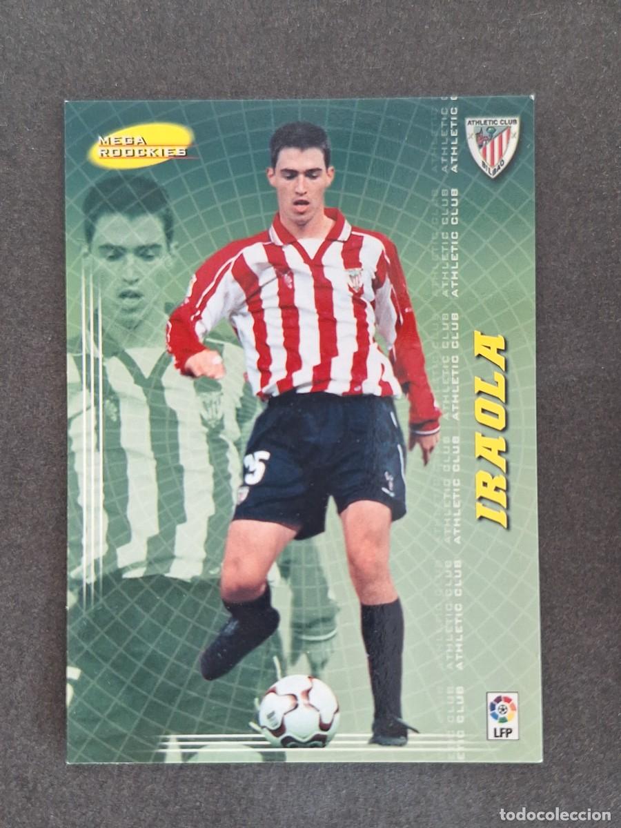 Cromos de f&uacute;tbol: L3 IRAOLA ATHLETIC CLUB DE BILBAO MEGA ROOCKIES 413 PANINI MEGACRACKS 2004 2005 04 05
