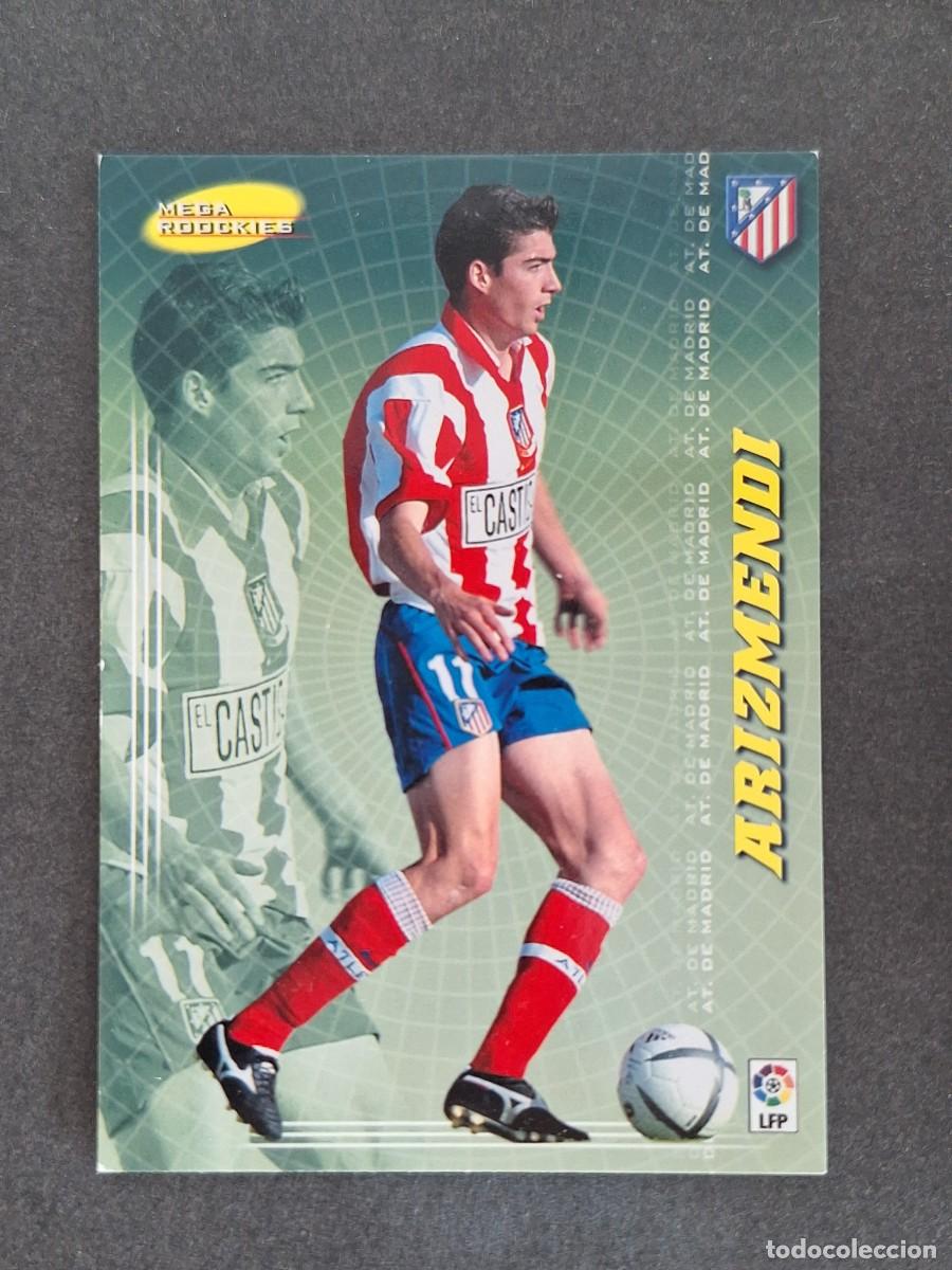 Cromos de f&uacute;tbol: L3 ARIZMENDI ATLETICO DE MADRID MEGA ROOCKIES 414 PANINI MEGACRACKS 2004 2005 04 05
