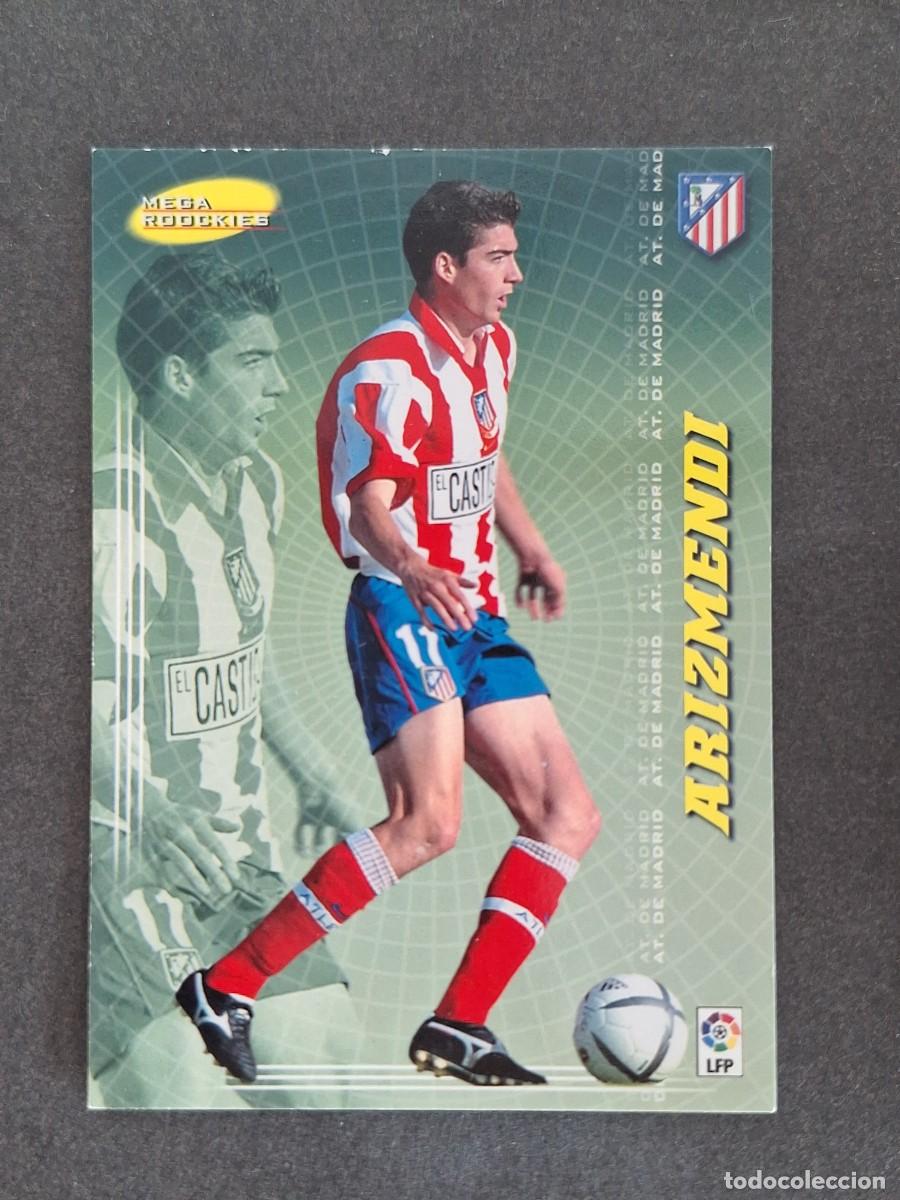 Cromos de f&uacute;tbol: L3 ARIZMENDI ATLETICO DE MADRID MEGA ROOCKIES 414 PANINI MEGACRACKS 2004 2005 04 05