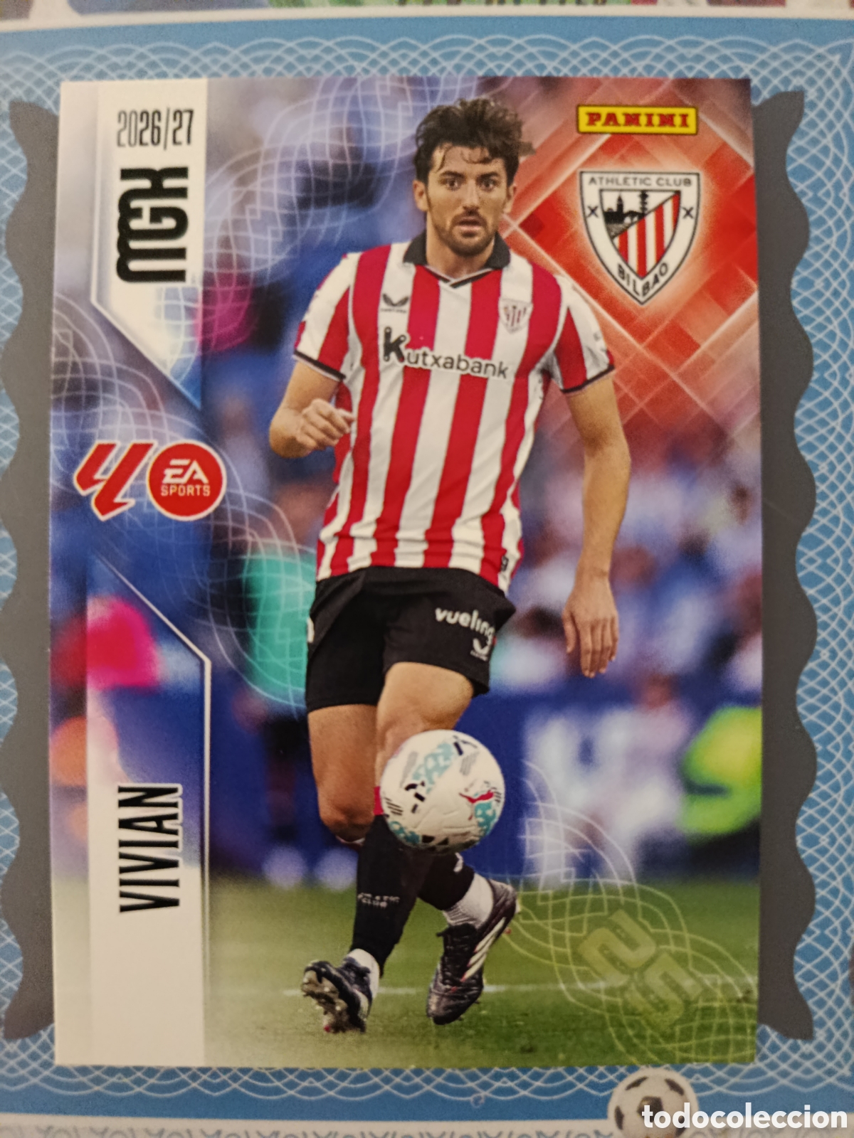 Cromos de f&uacute;tbol: MEGACRACKS 2026 2027 26 27 - PANINI - N&ordm; 41 VIVIAN ATHLETIC CLUB DE BILBAO