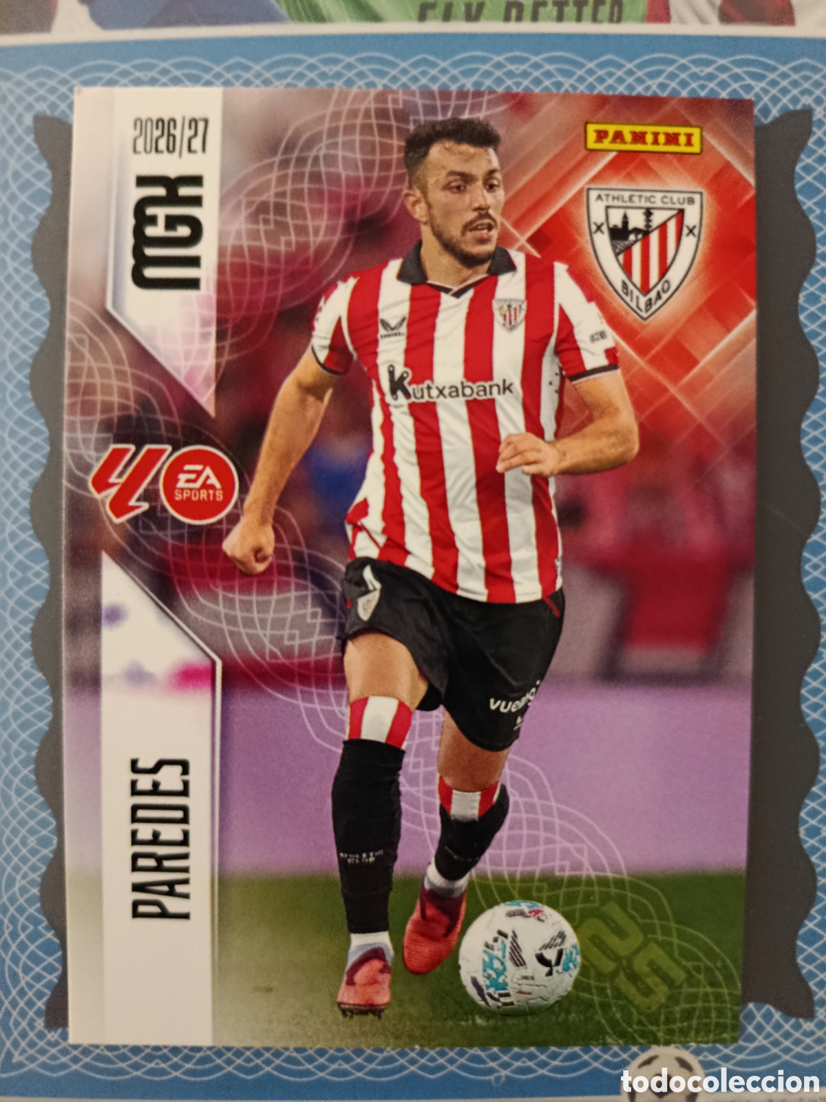 Cromos de f&uacute;tbol: MEGACRACKS 2026 2027 26 27 - PANINI - N&ordm; 42 PAREDES ATHLETIC CLUB DE BILBAO