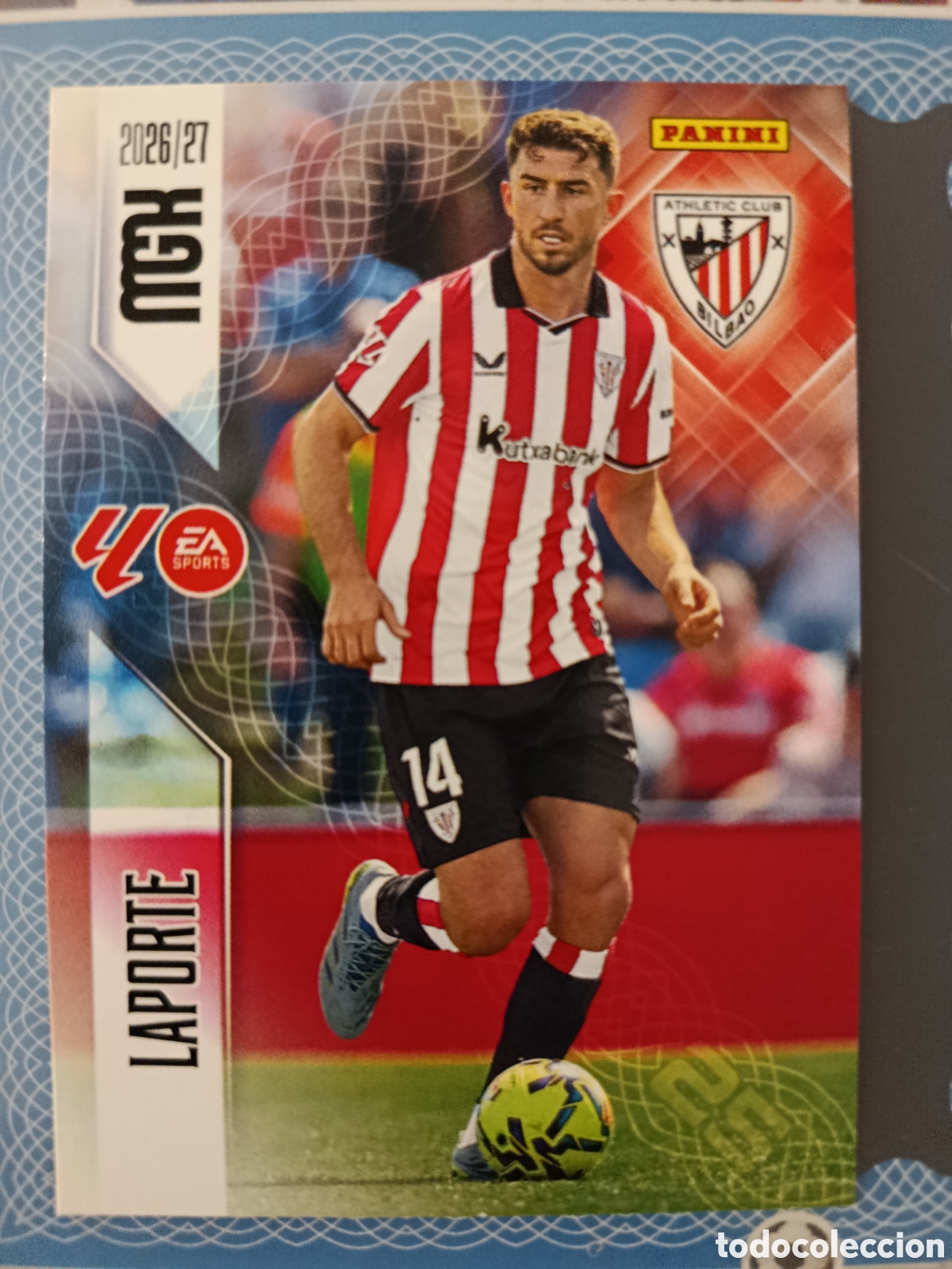 Cromos de f&uacute;tbol: MEGACRACKS 2026 2027 26 27 - PANINI - N&ordm; 43 LAPORTE ATHLETIC CLUB DE BILBAO