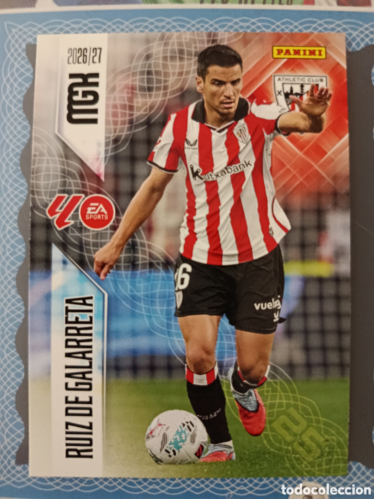 Cromos de f&uacute;tbol: MEGACRACKS 2026 2027 26 27 - PANINI - N&ordm; 45 RUIZ DE GALARRETA ATHLETIC CLUB DE BILBAO