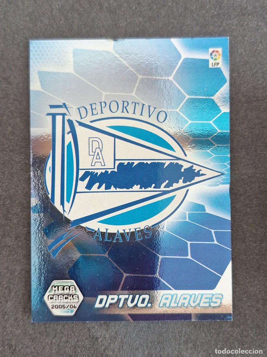 Cromos de f&uacute;tbol: L3 ESCUDO DEPORTIVO ALAVES 1 PANINI MEGACRACKS 2005 2006 05 06