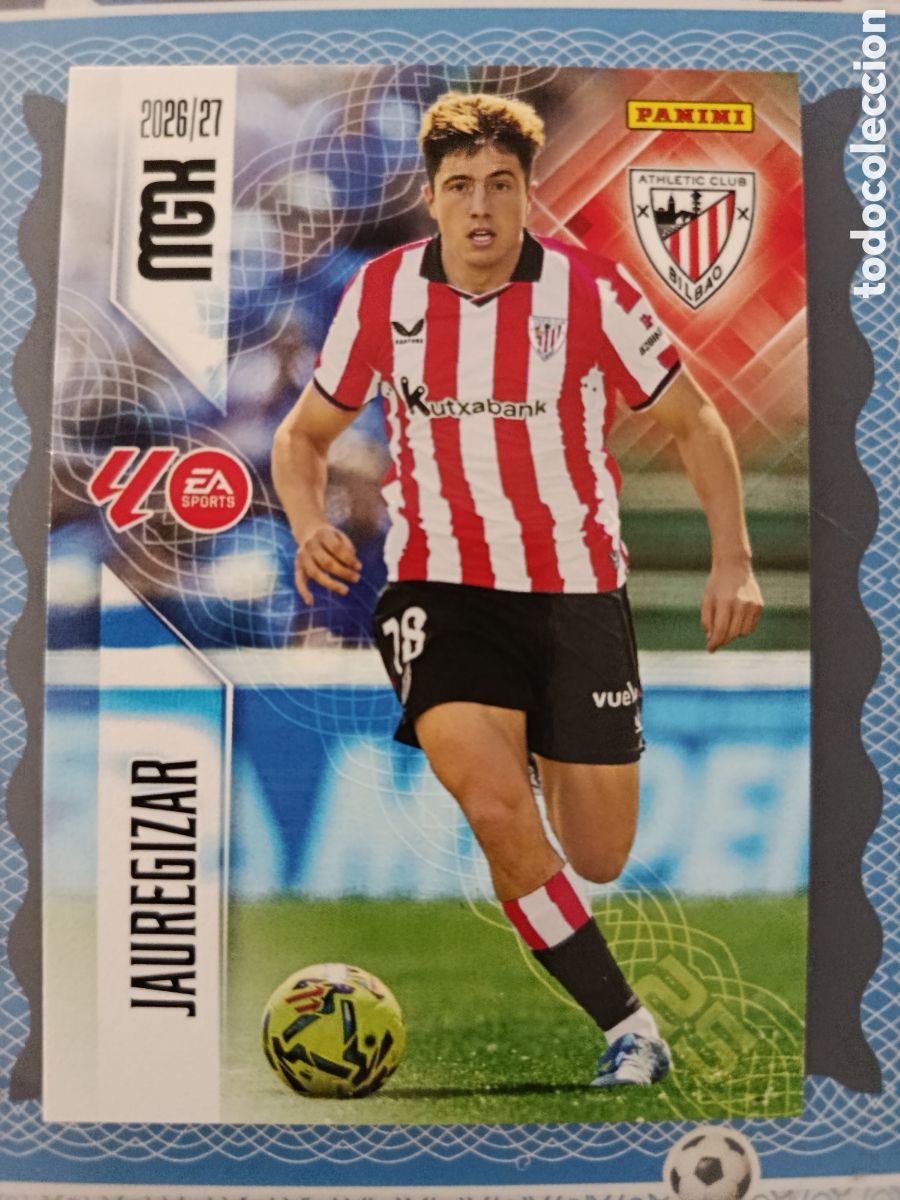 Cromos de f&uacute;tbol: MEGACRACKS 2026 2027 26 27 - PANINI - N&ordm; 46 JAUREGIZAR ATHLETIC CLUB DE BILBAO