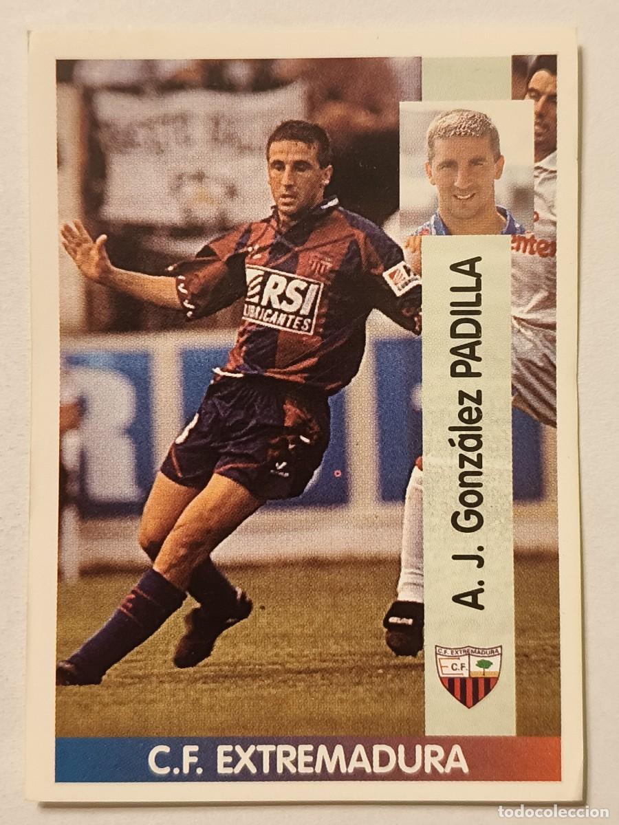 Cromos de f&uacute;tbol: #340 PADILLA (C.F. EXTREMADURA) LIGA 96/97 PANINI