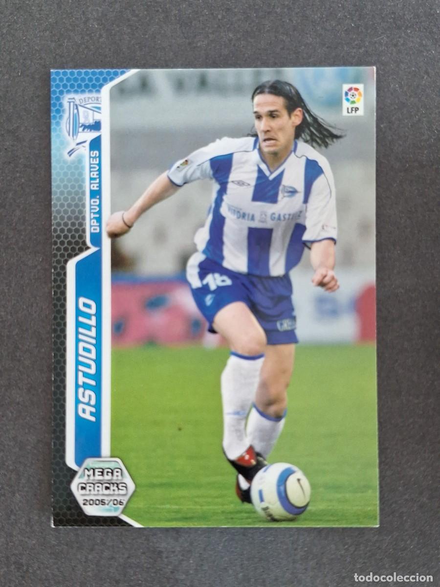 Cromos de f&uacute;tbol: L3 ASTUDILLO DEPORTIVO ALAVES 9 PANINI MEGACRACKS 2005 2006 05 06