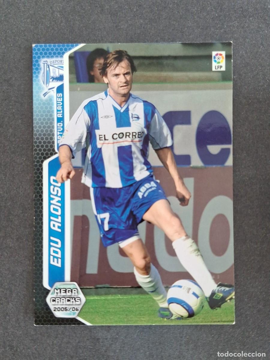 Cromos de f&uacute;tbol: L3 EDU ALONSO DEPORTIVO ALAVES 12 PANINI MEGACRACKS 2005 2006 05 06